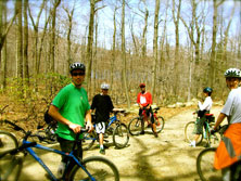 mountain bike black rock forest